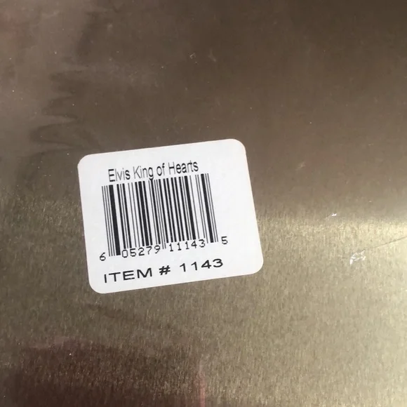 Elvis the king of hearts 16x12 tin picture - Picture 8 of 9